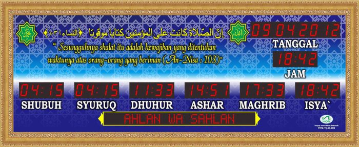 TQ-23-RB Kanan Frame Emas