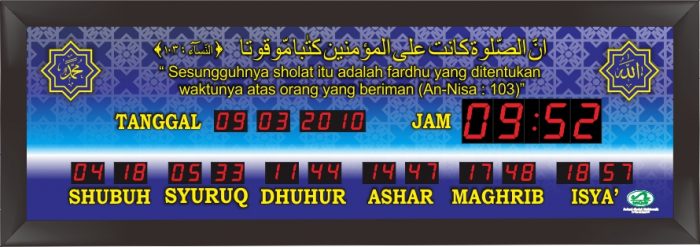 TQ-10-QNB Center Frame Minimalis