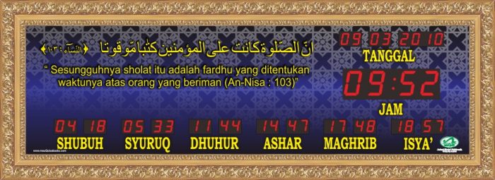 TQ-10-QB Kanan Frame Emas