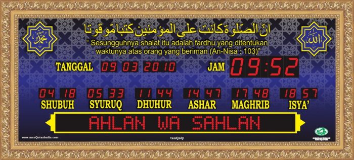 TQ-10-RB Datar Frame Emas