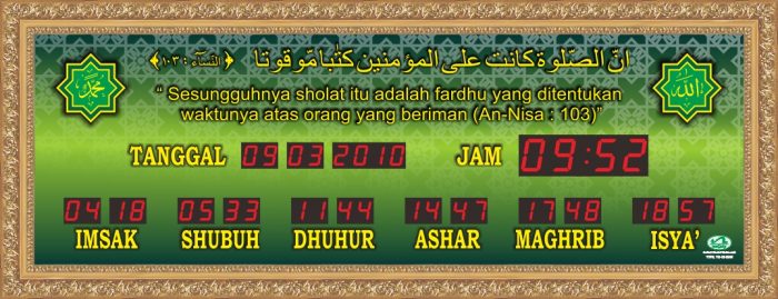 TQ-15-QH Tengah Frame Emas