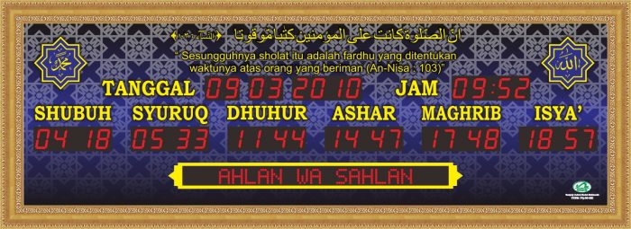 TQ-23-RB Datar Frame Emas