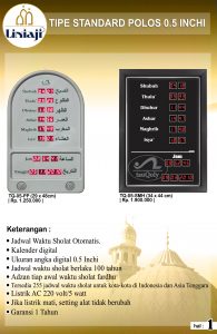 jual jam digital masjid di jakamulya