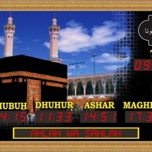 Beli Jam Digital Masjid Di Harapan Jaya